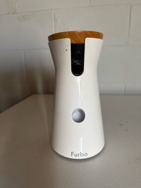 Furbo White & Wood Pet Camera - Furbo Dog Camera